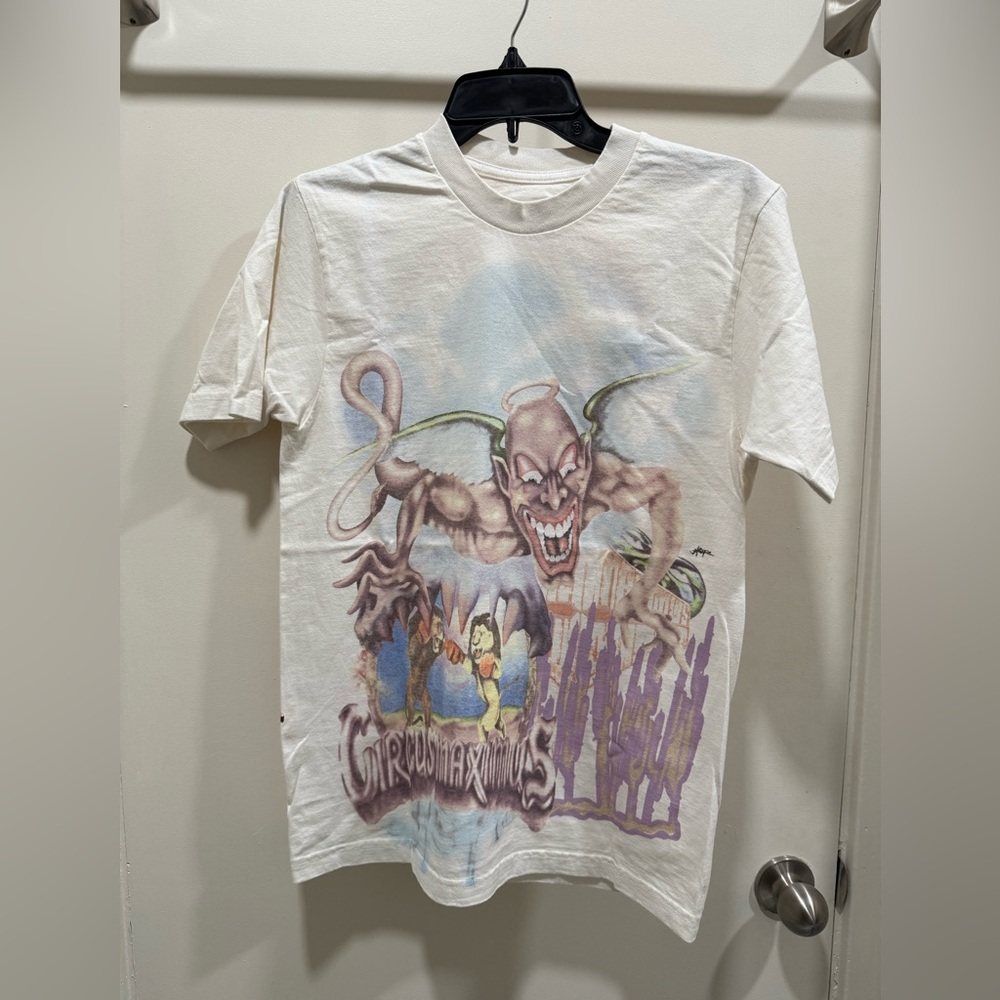 Travis Scott Utopia Circus Maximus Tour III Tee Size Small